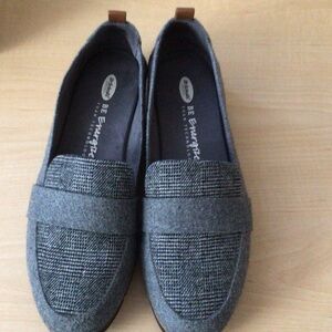 Dr. Scholl's Gray Textured Loafers